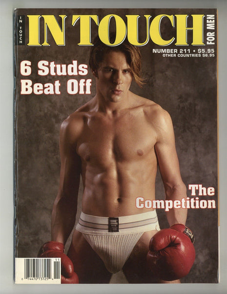 In Touch 1994 Tommy Matthews, Steve Olsen, Kevin Dean, Tomas Flavio 100pgs Gay Pinup Magazine M29839
