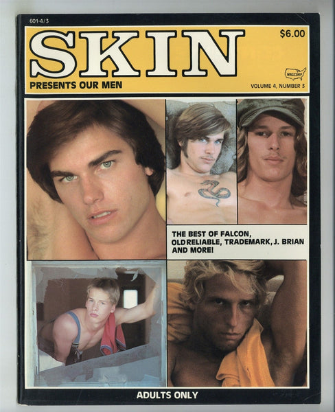 Skin 1983 Old Reliable, Falcon Studios, Trademark, Magcorp 56pgs Noll Brothers Gay Beefcake Magazine M29873