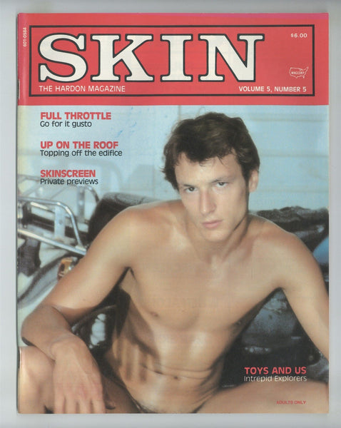 Skin 1984 Alex Grant, Chris Burns 56pgs Magcorp Hot Men Vintage Gay Pinup Magazine M29989