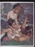 Three's An Orgy V1#4 Vintage Lesbian Sex Magazine 1986 Nuance Publishing 36pgs All Girl Play M30057
