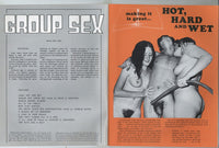 An Illustrated Study Of Group Sex V4#1 Hippie Orgy Porn 1972 Ed Wood Jr 72pgs Calga Pendulum Magazine M30061
