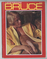 Bruce V1#1 Blonde Beefcake 1975 Big Cock Athletic Pictorial 48pgs Satyr Publication M30064