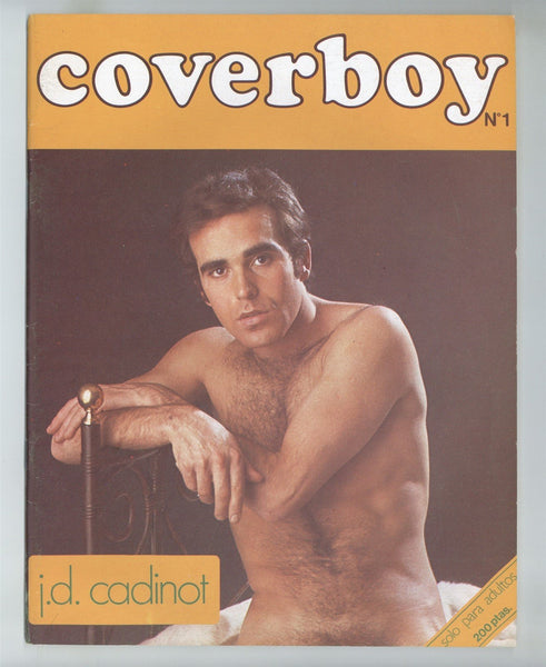 Coverboy V1#1 Jean-Daniel Cadinot 1980 French Gay Physique Photographer 48pgs Spanish Magazine M30073