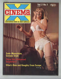 "Cinema X" V2#1 Sexploitation Cinema Magazine 1970 British Sex Films 84pgs Top Sellers Publ. M30096