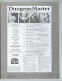 Dungeon Master #34 BDSM 1988 Zeus, Leathermen Vintage 52pgs Desmodus Gay Leather Magazine M30118