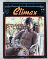 California Climax 1980 Four Solo Hunks 48pg Vintage Nude Male Gay Pinup Magazine, Janus Publications M30136