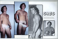 California Climax 1980 Four Solo Hunks 48pg Vintage Nude Male Gay Pinup Magazine, Janus Publications M30136