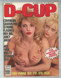 D-Cup 1998 Samantha Strong, Sue Nero 100pgs Busty Big Boobs Voluptuous Girls Magazine M30189