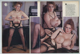Gent 1991 Kitten Natividad, Nilli Willis 100pgs Vintage Big Boobs Magazine, Dugent Publishing M30207