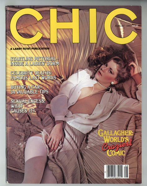 Chic 1980 Vintage Lesbian Porn Magazine 106pgs Chic Magazine Publishing M30215
