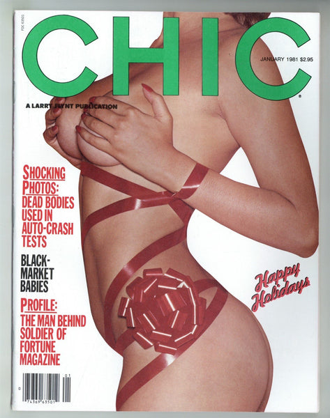 Chic Magazine 1981 Sexy Girls, Lingerie & Stockings 106pgs LFP Publ. M35857