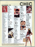 Chic Magazine 1979 Suze Randall, Brenda Denham 106pgs Larry Flint Pub. M35185