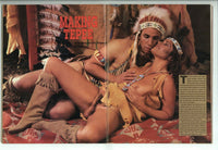 Hustler Busty #1 Rare Premiere Issue 1988 Roberta Pedon 6p, Uschi 8p Melisa Mounds 100pgs LFP Magazine M30337