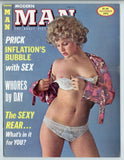 Modern Man 1975 Jennifer Keaton, Justine Clark, Holly Winter 64pgs Nude Female Pinup Magazine, Publ. Dev. Corp. M38652