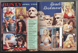 Busty Beauties 1998 Randi Rushmore, Brittany Andrews, Alana Barbi 116pgs Big Boobs Magazine, LFP Publ. M37061