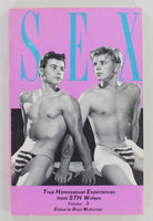 Sex True Homosexual Experiences 1982 Boyd McDonald 1st Edition, Gay Sunshine Press T.H.I PB350