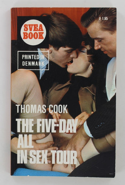 The Five-Day All In Sex Tour Thomas Cook 1970 Svea Book Denmark 156pgs Nordisk Sleaze Pulp PB351