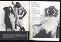 Lovin' Magazine V1#1 Beatnik Lifestyle Porn Magazine 1971 Group Sex 64pgs Interracial BBC Creampie Sex M25596