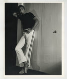 Chad Roberts 1970 Richard Roesener Happy Flirty Beefcake Hunk D/W 8x10 Casual Pose Gay Artistic Nude Photo J13177