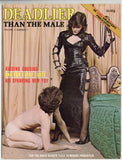 Deadlier Than The Male V5#1 Vintage FemDom Erotica 1973 Stern Lesbian Women 64pgs Eros Goldstripe Magazine M30510