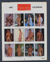 Christopher Collection 1992 Calendar Beefcake 28pgs Gay Pinup Calendar M25661