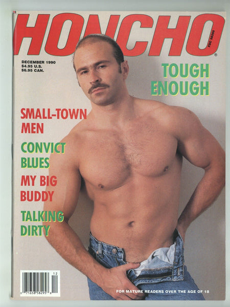 Honcho 1990 Chuck, Terry Studio, Naakkve Handsome Hunks 98pgs Gay Pinup Magazine M30539