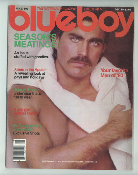 Blueboy 1980 Hot Men Hunks 96pgs Physique Gay Pinups Magazine M30482
