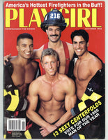 Playgirl 1994 Michael Bouvia, John Holliday, Randy Sly 106pgs Hot Firemen Gay Magazine M30558