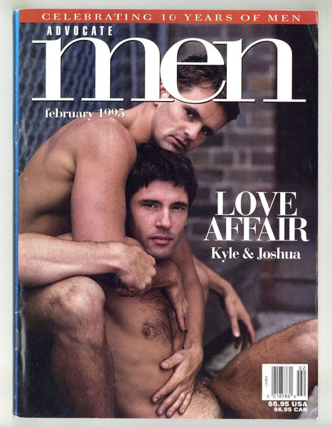 Advocate Men 1995 Alex Austin, Chad Knight, Randy White 90pg Gay Magazine M30709