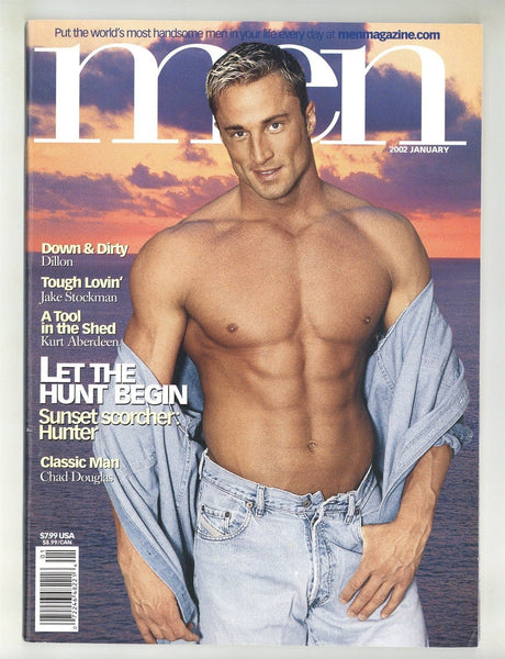 Men 2002 Jake Stockman, Kurt Aberdeen Chad Douglas 82pgs Gay Pinup Magazine M30689