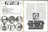 Probe V1#1 Early Fetish Pictorial 1972 Jamie Gillis, Tina Russell 100pgs Female BDSM Domination, Eros Goldstripe M30862