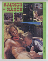 Raunch Ranch 1980 Steve Parker, Jack Wrangler 48pgs Gay Western Pulp Eagle Productions M30747