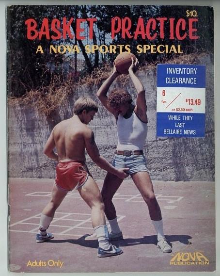 Basket Practice V1#1 Scott Masters 1978 Vintage Gay Jock Pictorial 52pgs Nova Studios Sport Special M30777
