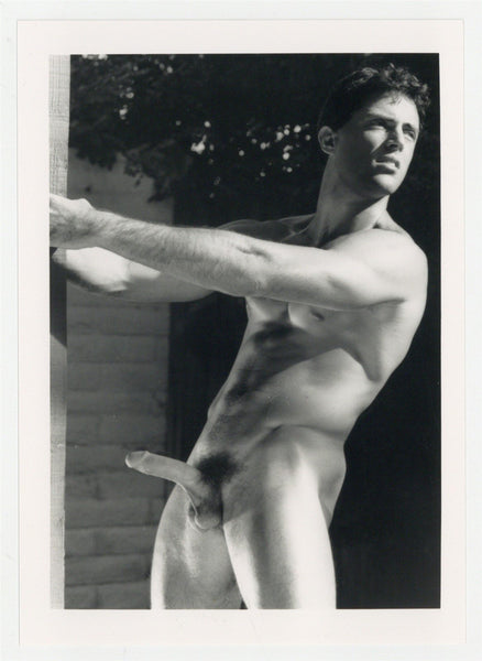 Austin Rohr Dreamy Big Dick Beefcake Hunk 1990 Colt/Jim French Gay Physique Photo J13278