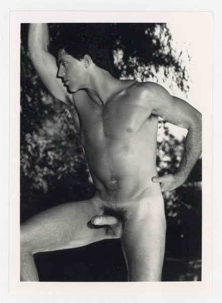 Austin Rohr Outdoors Athletic Beefcake Hunk 1990 Colt/Jim French Gay Physique Photo J13280