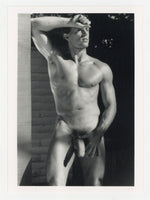 Austin Rohr Dreamy Big Dick Beefcake Hunk 1990 Colt/Jim French Gay Physique Photo J13281