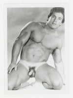 Teddy Garr 1980 Muscular Hunk Colt Studio Jim French 5x7 Beefcake Gay Photo J13292