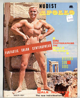 Nudist Apollo V1#1 Sampson Publishing 1967 Gene Bilbrew 72pgs Vintage Gay Nude Men Physique Magazine M23510