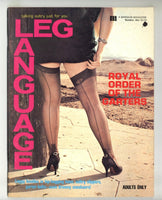 Leg Language #6 Elmer Batters 1971 Legs & Stockings Fetish Photography 64pgs Marquis Publishing M30868