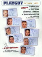Playguy 1999 Mark Logan, Leo Lyons, James Reece 100pgs, Playguy Publ. Gay Pinup Magazine M37263