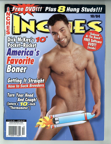 Inches 2004 Dick McKay, Scott Berlin, Sean McManus 100pgs Mavety Media Group Gay Magazine M31030