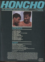 Honcho 1984 Fred Bisonnes Jocks 98pgs Modernismo Publications Gay Pinup Magazine M32769