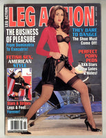 Leg Action 2002 Long Legged Women, Heels Hosiery 116pgs Magna Publishing Sexy Feet Nude Women Magazine M31076