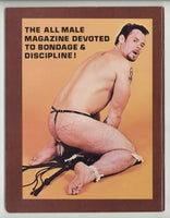 Gay Bondage V1#2 Early Homoerotic BDSM Magazine 1974 House Of Milan 64pgs Vintage Leather Pictorial M30845