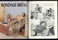 Gay Bondage V1#2 Early Homoerotic BDSM Magazine 1974 House Of Milan 64pgs Vintage Leather Pictorial M30845