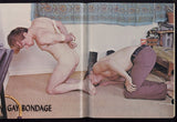 Gay Bondage V1#2 Early Homoerotic BDSM Magazine 1974 House Of Milan 64pgs Vintage Leather Pictorial M30845