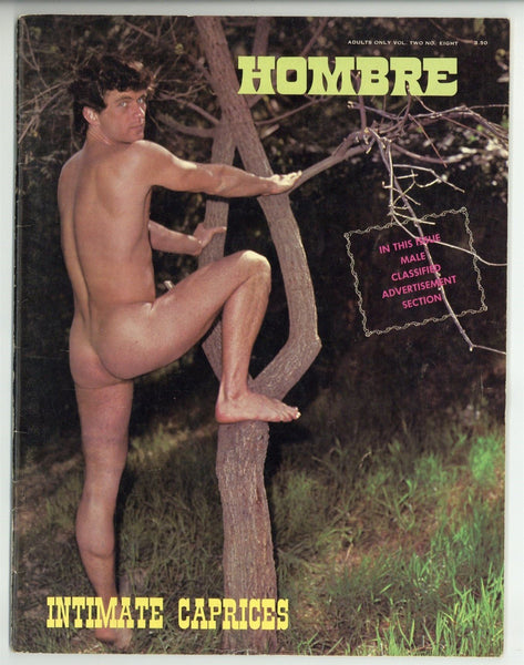 Hombre V2#8 Vintage Gay Sex Pictorial 1973 Buy-Rite News 44pgs Coronado Homo Pulp Magazine M30851