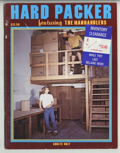 Hard Packer V1#1 Scott Masters Manhandlers Special 1980 Gay Pictorial Novel 48pgs Nova Prod. Magazine M30853