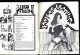 High Heels V3#4 Vintage Female Domination Magazine 1973 Kinky Smut Eros Goldstripe M5646