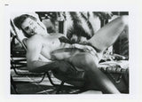 Mario Garza 1980 Hairy Sunbathing Hunk Jim French Colt Studios 5x7 Original Gay Physique Photo J13295